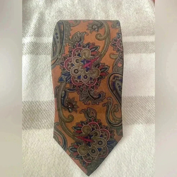 Vintage Christian Dior Abstract Pattern Tie - Picture 1 of 8